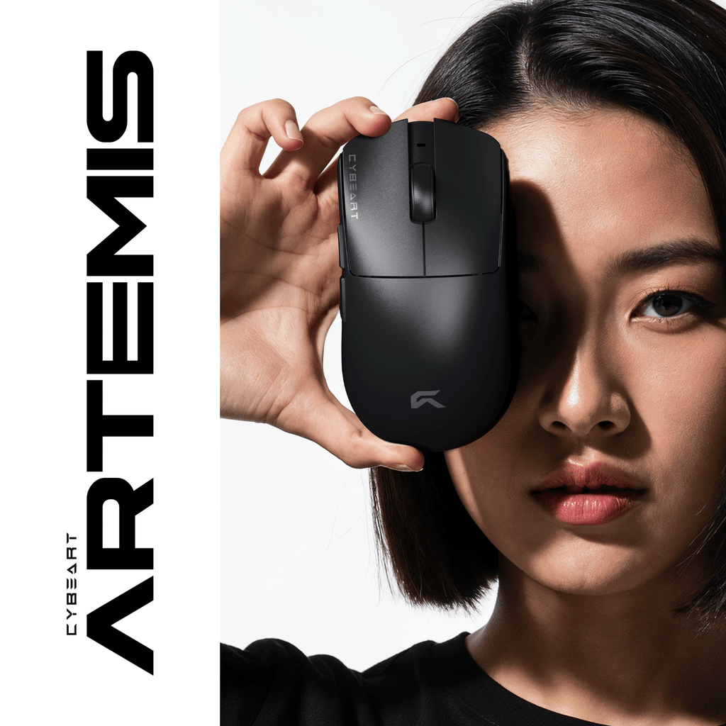 Artemis | 1K 52g Ultra-light Hot-Swap Tri-Mode Gaming Mouse